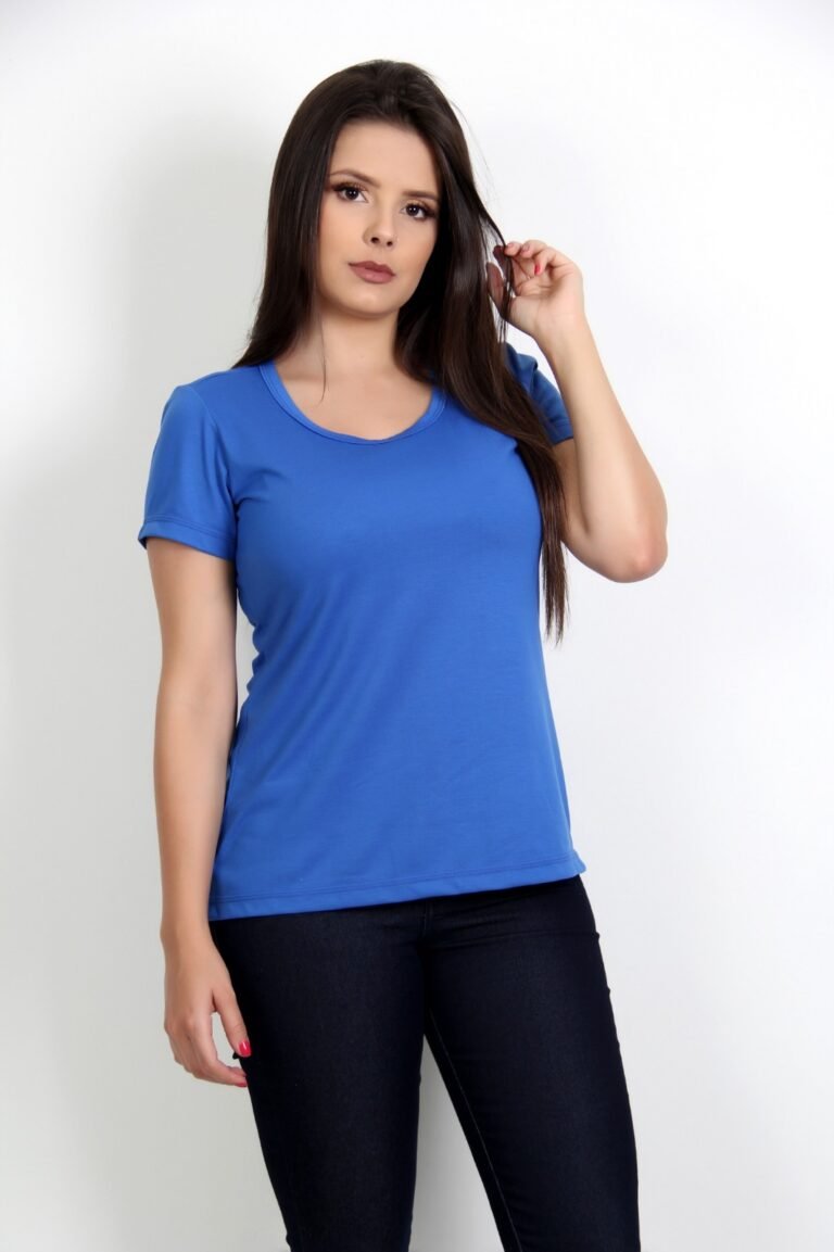 Camiseta Decote Básico